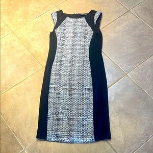 - White House Black midi Dress!  Size 6